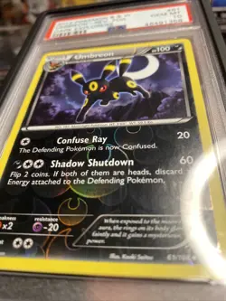 Umbreon 61/108 Reverse Holo Dark Explorers PSA 10 Gem Mint POP 4 2012 Pokemon - Image 2
