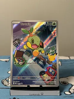 Turtwig 040 Mega Evolution Black Star Promo First Partner NM English Pokemon TCG - Image 1