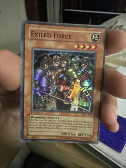 Yugioh Exiled Force LOD-023 Super Rare 1st Ed NM - Image 1