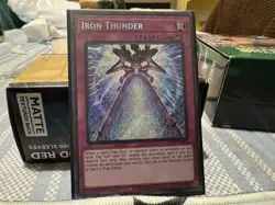 Yugioh Iron Thunder PHNI-EN080 1st Edition Secret Rare NM - Image 1