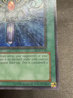 Monster Reborn LOB-118 The Legend of Blue Eyes White Dragon 1st Edition YUGIOH - Image 3
