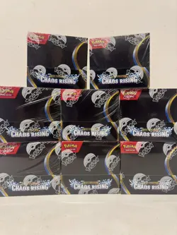 Pokemon TCG Chaos Rising Booster Box 36 Packs Brand New & Sealed IN HAND - Image 1