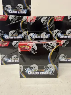 Pokemon TCG Chaos Rising Booster Box 36 Packs Brand New & Sealed IN HAND - Image 2