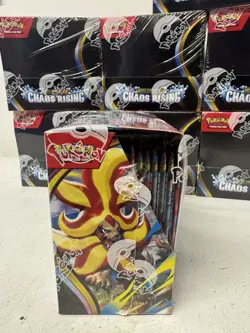 Pokemon TCG Chaos Rising Booster Box 36 Packs Brand New & Sealed IN HAND - Image 4