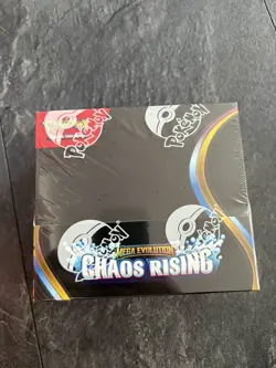 Pokemon TCG Chaos Rising Booster Box 36 Packs Brand New & Sealed - Small Tear - Image 1