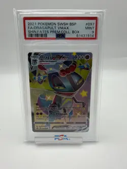 Dragapult VMAX SWSH097: Sword & Shield Promo Cards Holo PSA 9 - Image 1