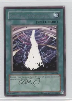 Special Hurricane Unlimited YuGiOh Ancient Sanctuary #AST-084 2004 READ - Image 1