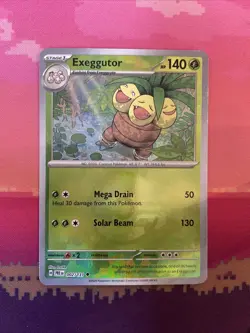 Pokemon Card Exeggutor Prismatic Evolutions PokeBall STAMPED 002/131 Near Mint - Image 1