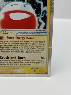 Pokemon Electrode ex 107/112 EX FireRed & LeafGreen Holo Rare See Photos - Image 5