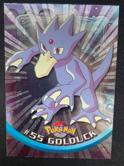 Topps Golduck #55 Animation Series Pokemon Card - Holo - Black Label (NM) - Image 1