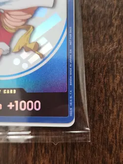 2026 Dodgers x One Piece Night Luffy DON!! Your Turn +1000 Card Sealed Foil - Image 3