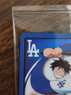 2026 Dodgers x One Piece Night Luffy DON!! Your Turn +1000 Card Sealed Foil - Image 4