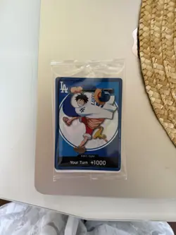 LA Dodgers Monkey. D. Luffy Card 2026 - Image 1