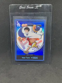 2026 ONE PIECE LOS ANGELES DODGERS MONKEY D LUFFY DON CARD PROMO 7/2/26 - Image 3