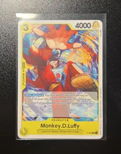 One Piece Promo - Monkey D. Luffy P-036 (Pre-Release) - Image 1