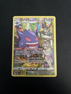 Pokemon TCG Gengar TG06/TG30 Full Art Trainer Gallery Lost Origin Nm Mint - Image 1