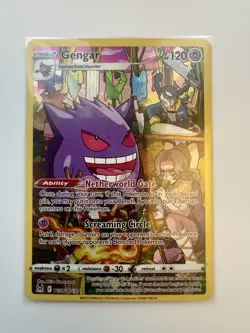 Gengar TG06/TG30 Lost Origin Trainer Gallery Pokemon TCG Full Art Holo NM - Image 1