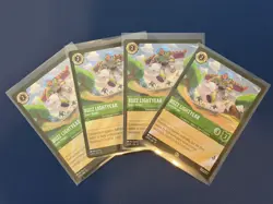 AMC Buzz Lightyear Space Ranger 57/P3 Lorcana Card Toy Story 5 Promo Foil (x4) - Image 2