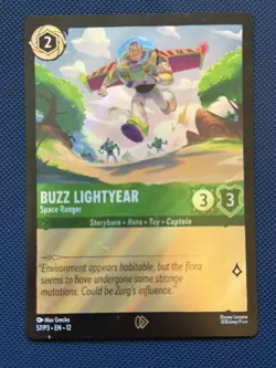 AMC Buzz Lightyear Space Ranger 57/P3 Lorcana Card Toy Story 5 Promo Foil (x4) - Image 5
