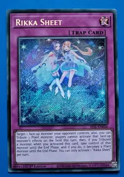 Rikka Sheet - SESL-EN026 - Secret Rare - 1st Ed - Light Played - YuGiOh Card - Image 1