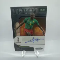 2022 Panini Prizm World Cup Qatar International Ink Geremi Chelsea Auto - Image 1