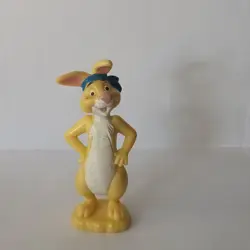 Vintage Disney rabbit Winnie The Pooh PVC Figure - Image 1