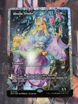 Bloom Tender (0400) (Showcase) (Fracture Foil) Lorwyn Eclipsed Foil - Image 1