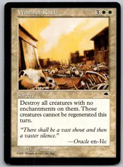Winds of Rath 52 Rare Tempest Magic: The Gathering Lightly Played - Image 1