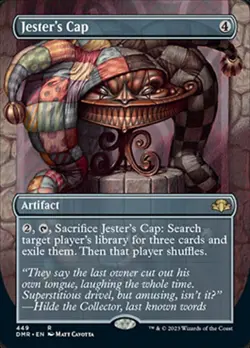Jester's Cap - Borderless x1 Magic the Gathering 1x Dominaria Remastered mtg car - Image 1