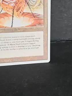 🔥🔥 Mana Vault 🔥🔥 MTG Revised Edition VINTAGE ** MT/NM ** Magic The Gathering - Image 5