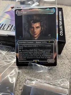 Sealed Zack Fair Magic the Gathering MTG Promo Card (FF7 Rebirth Switch 2 Bonus) - Image 2
