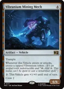 ~ Vibranium Mining Mech ~ NM ~ Commander: Marvel Super Heroes ~ MTG ~ - Image 1