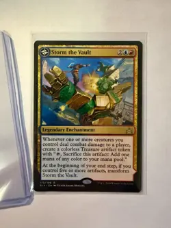 NM Storm the Vault - Rivals of Ixalan MTG - Image 1