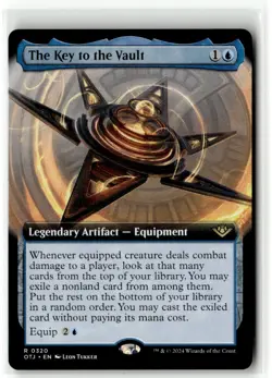 2024 MTG OTJ The Key to the Vault R Legendary Artifact #320 - Image 1