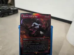 MTG Kratos, God of War (Foil) Secret Lair x God of War 2207 NM - Image 3