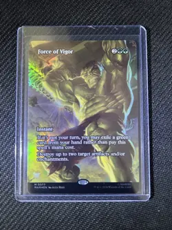 Force of Vigor (Borderless) 77 Marvel Universe Eternal-Legal Magic: Foil NM - Image 1