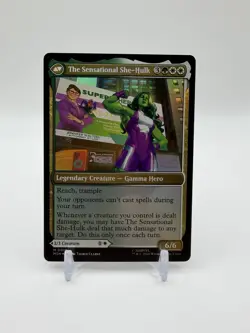 Jennifer Walters - FOIL - Marvel MSH - MTG Mythic Flip - Image 2