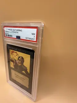 Unholy Strength – 1993 MTG Beta – PSA 7 NM – Magic the Gathering - Image 3