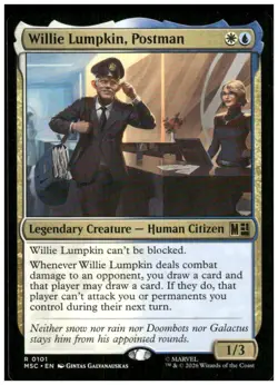 Willie Lumpkin, Postman 101 Commander: Marvel Super Heroes Magic: The Gathering - Image 1