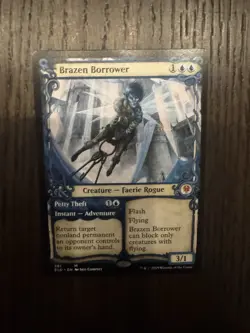 Brazen Borrower (Showcase) Throne of Eldraine Regular - Image 1
