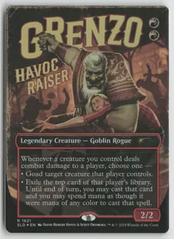 Grenzo, Havoc Raiser (Rainbow Foil) LP 1621 Secret Lair Magic: The Gathering - Image 1