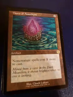 Wizards of the Coast MTG Thorn of Amethyst Artifact Lorwyn Rare EN - Image 1
