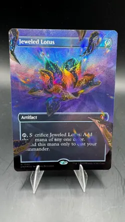 Jeweled Lotus (Textured Foil) Commander Masters Foil Near Mint - Image 3