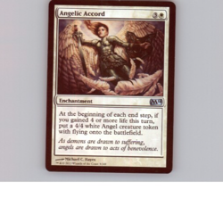 MTG - Angelic Accord - Free P+P - Image 1