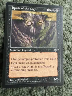 Mtg Spirit of the Night Mirage NM! Unplayed ! - Image 1