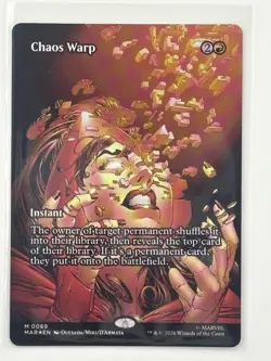 Chaos Warp (Borderless) Marvel Universe Eternal-Legal Foil - Image 1