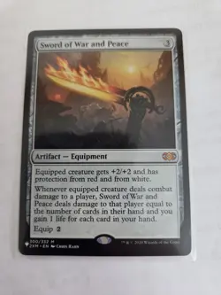 MTG, Sword of War and Peace -The List Reprints Regular NM - Image 1