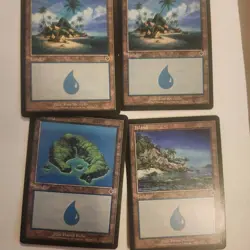 Lot of 4 Old Lands: Invasion 4x Island - Image 1