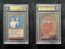 Tawnos's Weaponry ANTIQUITIES Mtg Mint Graded BGS 9.5 BASIC (9.5/9/9.5/9.5) - Image 1