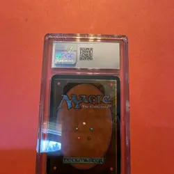 1993 MAGIC THE GATHERING MTG ALPHA TRANQUILITY CGC 6 EX/MN - Image 4